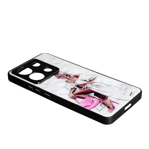 Накладка Prisma Ladies New для Xiaomi Redmi Note 13 Pro (5G) / Poco X6 Pink Bag