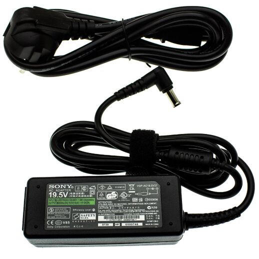 Блок живлення для ноутбука Sony 40W 19.5V 2A (6.5*4.4 мм, з центральною голкою)