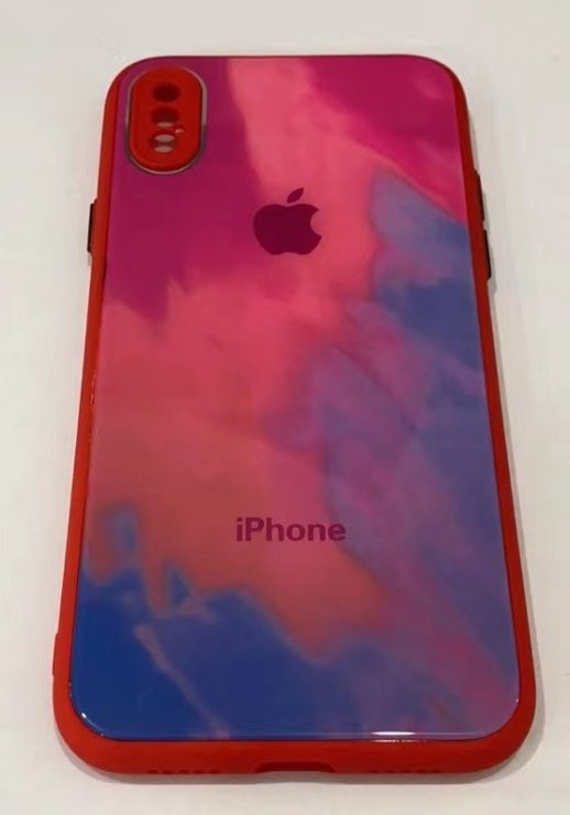 Case Glass Two Tone for Apple Iphone X / Xs 03