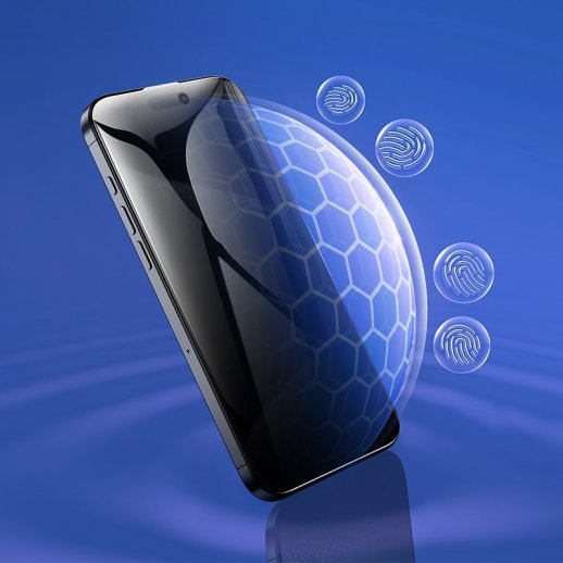 Скло для телефону HOCO A777 Plus Bear Shield anti-spy APPLE iPhone 15 PRO 6.1"