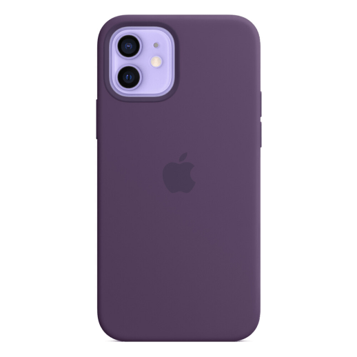 Silicone Case Original With MagSafe and Splash Screen Apple iPhone 12 / 12 Pro Amethyst