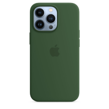 Silicone Case Original With MagSafe and Splash Screen Apple iPhone 13 Pro Clover