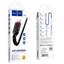 USB-C кабель HOCO X59 PD Type-C - Lightning 1 MЕТР, ЧОРНИЙ