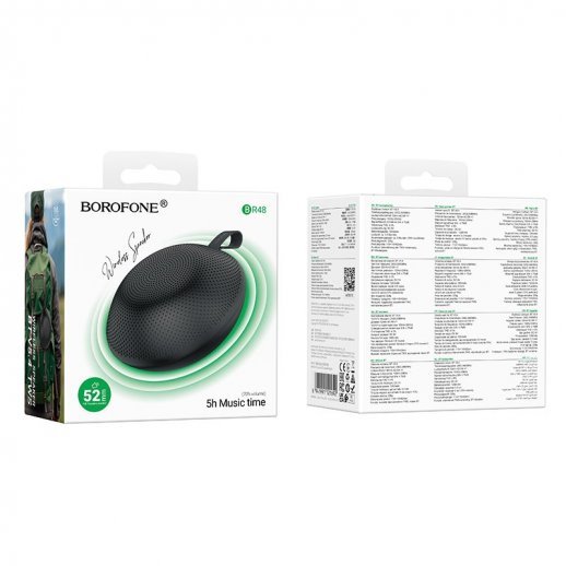 Колонка бездротова Borofone BR48, чёрный