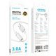 USB кабель BOROFONE BX112 USB - Type-C, 3A, 1 метр, білий