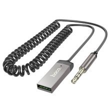 Автомобільний Bluetooth AUX-приймач HOCO E78 Benefit з кабелем