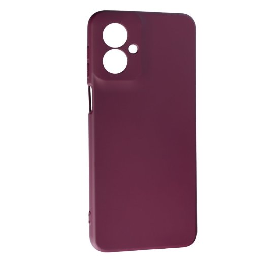 Силіконовий чохол Case SMTT (AA) для Motorola G55 Bordo