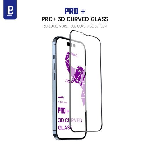 Захисне скло Pro Plus 3d Glass для Apple iPhone 17 Pro Transparent