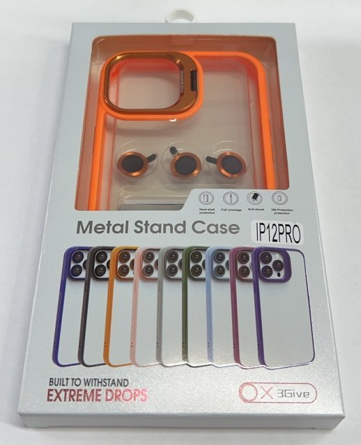 Чехол Metal Stand Case Apple Iphone 12 Pro Marsala 7