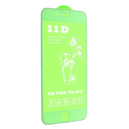 Захисне скло 11D для APPLE IPHONE 7 / 8 БІЛИЙ