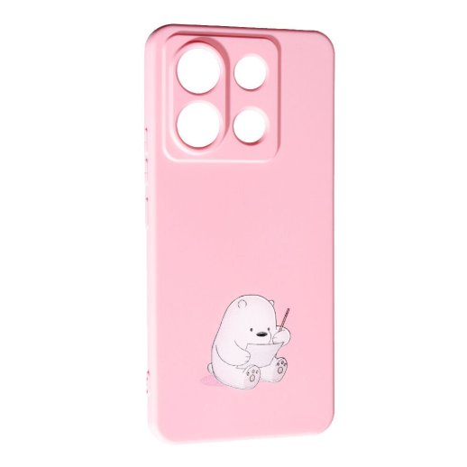 Силікон Case Art для Xiaomi Redmi Note 13 Pro (5G) / Poco X6 Bear