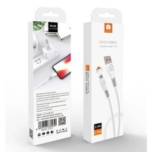 Кабель USB WUW X163 USB - micro USB 2,4A 1М БІЛИЙ (70)