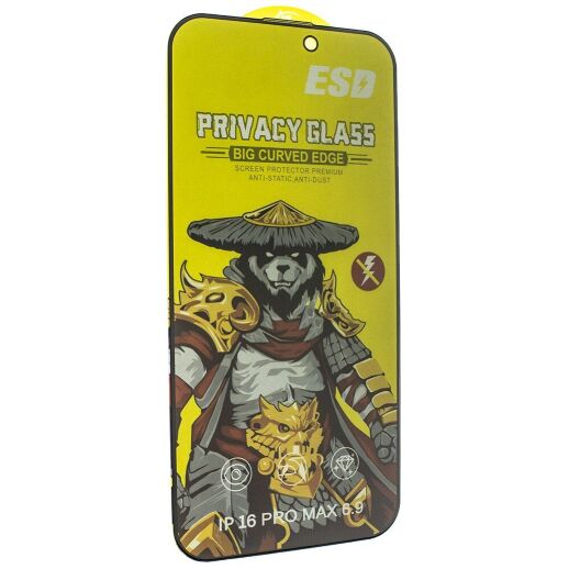 Захисне скло PRIVACY NEW ESD APPLE iPhone 16 PRO MAX 6.9"