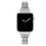 Ремінець металевий стрази SMART BUCKLE TWO LINE APPLE WATCH 42 | 44 MM №1