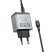Мережевий зарядний пристрій BOROFONE BN21 Lena PD 40W (2×USB-C) + кабель Type-C - Lightning (iP), EU