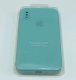 Чохол Silicone Case Copy Apple iPhone X / Xs Square Light blue 3
