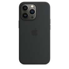 Silicone Case Original With MagSafe and Splash Screen Apple iPhone 13 Pro Midnight