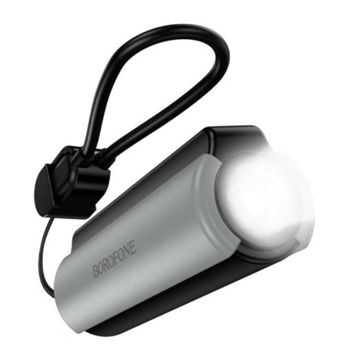 Power Bank Borofone BJ87 magnetic 5000mah, чорно-сірий