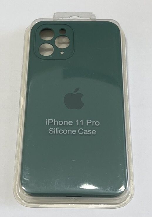 Чохол Silicone Case Copy Apple iPhone 11 Pro Square Pine Green, 13