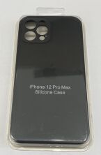 Чохол Silicone Case Copy Apple iPhone 12 Pro Max Square Dark Grey, 28