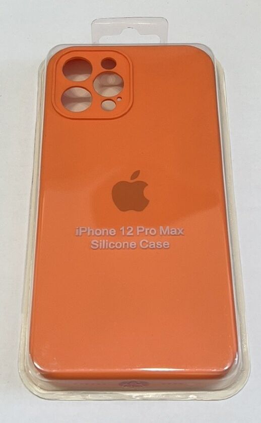 Чохол Silicone Case Copy Apple iPhone 12 Pro Max Square Dark Grey, 28