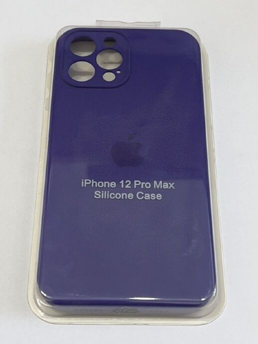 Чохол Silicone Case Copy Apple iPhone 12 Pro Max Square Dark Grey, 28