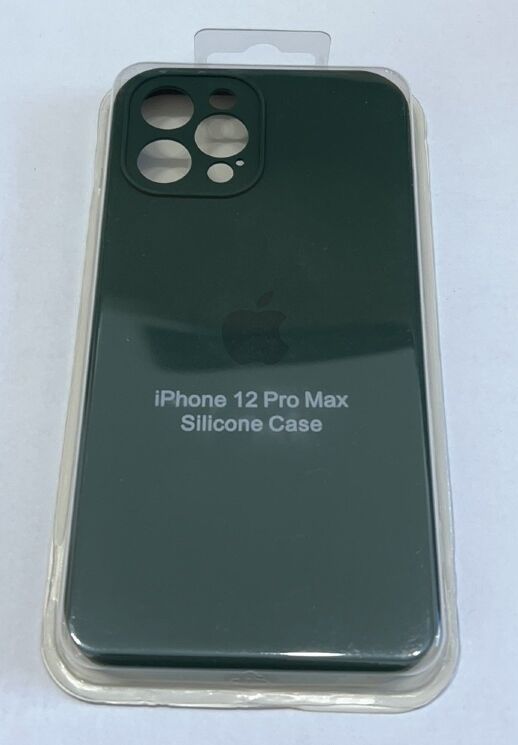 Чохол Silicone Case Copy Apple iPhone 12 Pro Max Square Dark Grey, 28