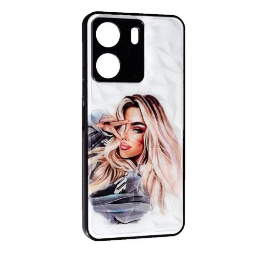 Чохол Prisma Ladies New для Xiaomi Redmi 13C/Poco C65 Girl in a hoodie