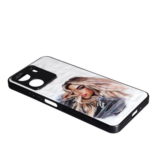 Чохол Prisma Ladies New для Xiaomi Redmi 13C/Poco C65 Girl in a hoodie