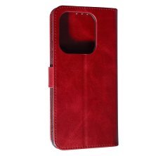 Чохол-книжка "Business" для Xiaomi Redmi Note 14 (4G) (UA/EUROPE) Red Cat