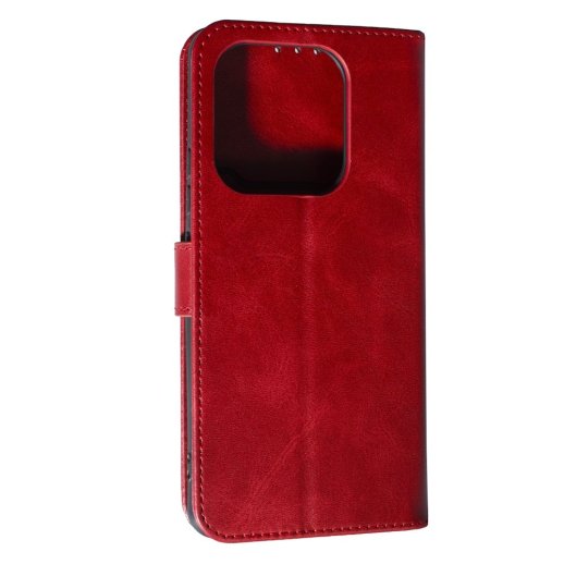 Чохол-книжка "Business" для Xiaomi Redmi Note 14 (4G) (UA/EUROPE) Red Cat