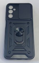 Armor Case With Curtain for Samsung A14 Чорний
