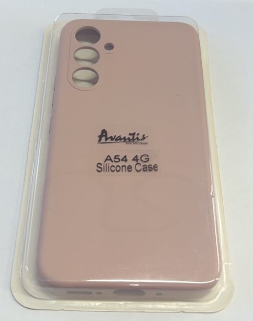 Avantis Full Silicone Case Samsung A54 Maroon