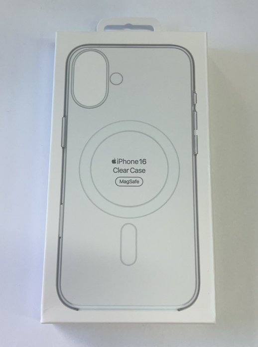 Чохол Clear Case Original with MagSafe Apple iPhone 16 with button Clear