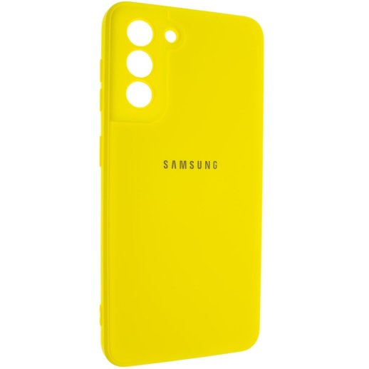 Задня накладка CAMERA FULL Silicone Case SAMSUNG G991 Galaxy S21 2021