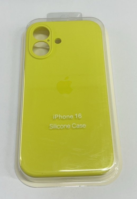 Чехол Silicone Case Copy Apple iPhone 16 Square Flash 25