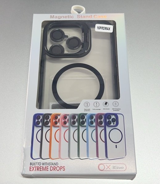 Чехол Magnetic Stand and Magsafe Apple Iphone 16 ProMax Desert Gold