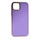 Накладка Leather New для Apple iPhone 13/14 Purple