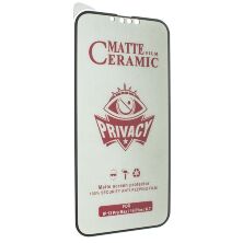 CERAMICS FILM PRIVACY МАТОВЕ APPLE iPhone 14 PLUS | 13 PRO MAX ЧОРНИЙ