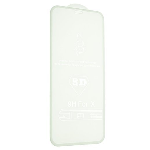 Захисне скло 5D HI COPY для APPLE IPHONE X | XS | 11 PRO білий