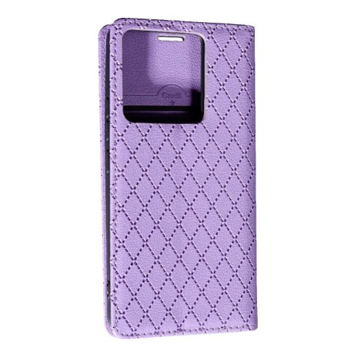 Книга Deluxe для Xiaomi Redmi Note 13 Pro (5G) / Poco X6 Purple