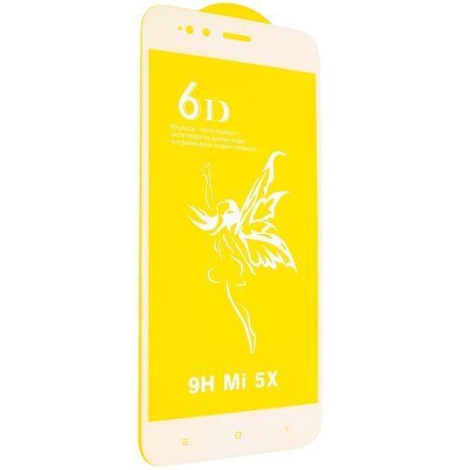 Захисне скло 6D PREMIUM XIAOMI MI 5X | Mi A1