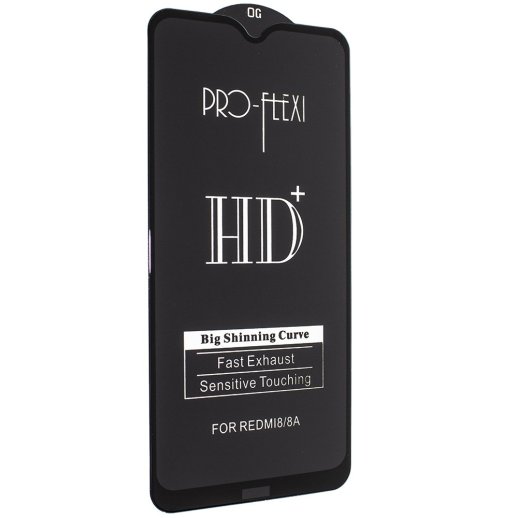 Захисне скло PRO-FLEXI HD+ XIAOMI Redmi 8 | 8A 2019 ЧОРНИЙ