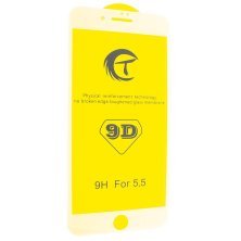 Захисне скло 9D GOOD QUALITY для APPLE IPHONE 6 PLUS тех. пак.
