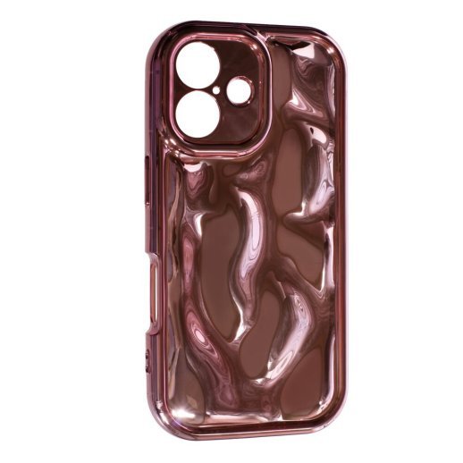 Накладка Aluminium Case для Apple iPhone 16 Pink