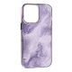 Накладка Marble Style для Apple iPhone 16 Pro Violet