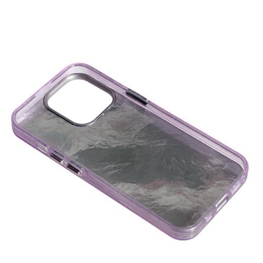 Накладка Marble Style для Apple iPhone 16 Pro Violet