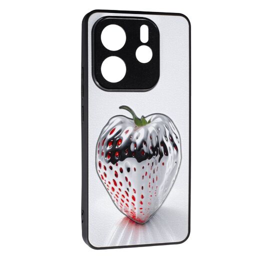 Накладка Fashion Mix для Xiaomi Redmi Note 14 (5G) White Berry