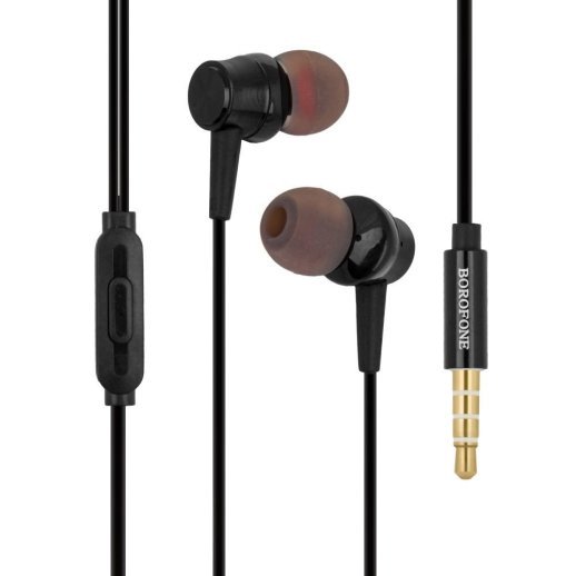 Дротові навушники BOROFONE BM52, чорний