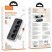 Мережевий подовжувач HOCO AC22 PD 20W (3×USB / 1×Type-C / 4×Socket), 3 м, чорний
